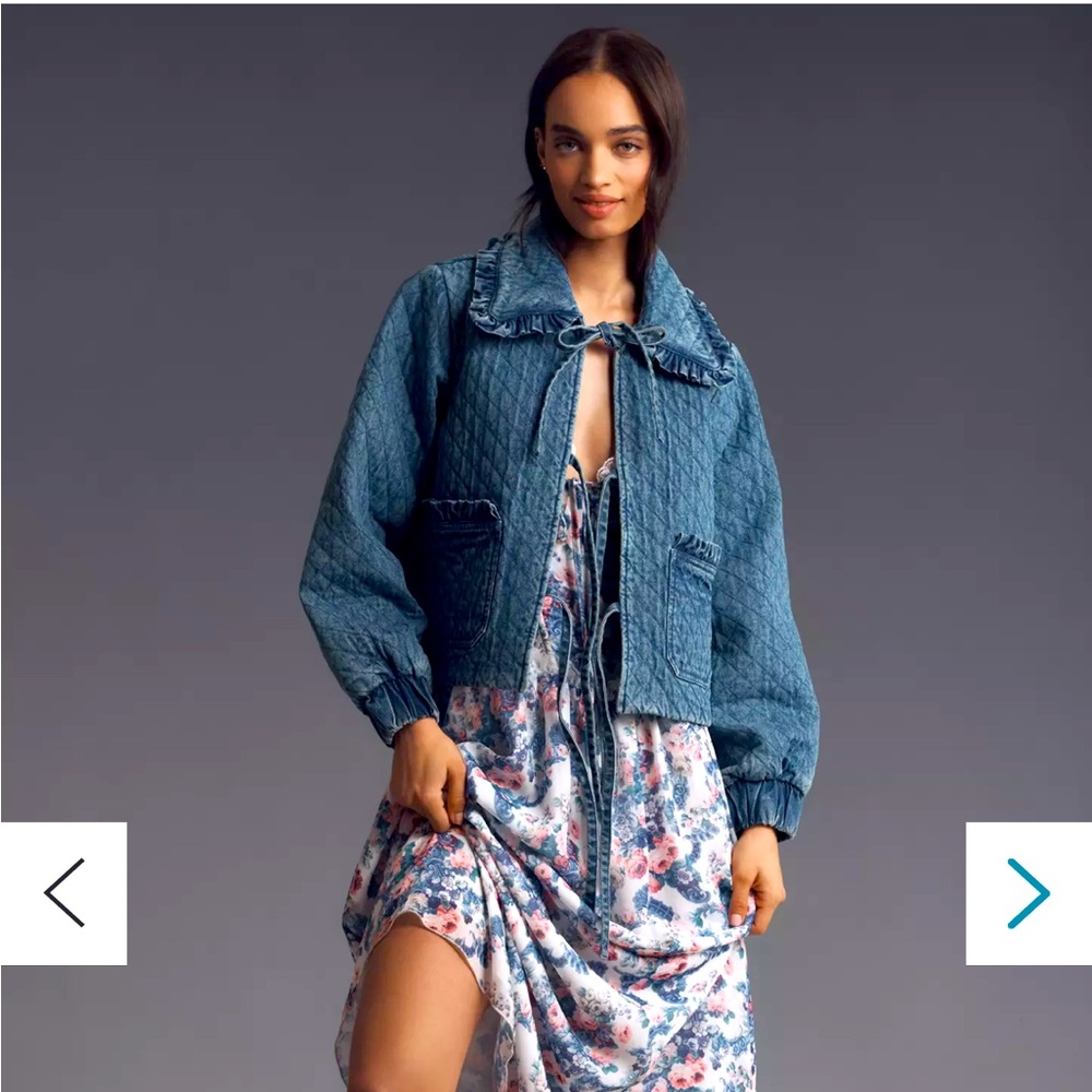 Avec Les Filles Denim Jacket
